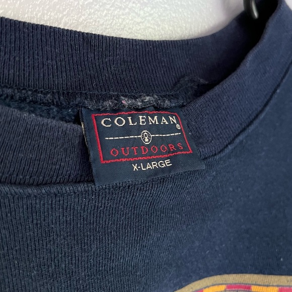 90s Vintage Coleman Adventures Crewneck Sweatshirt - Picture 6 of 7